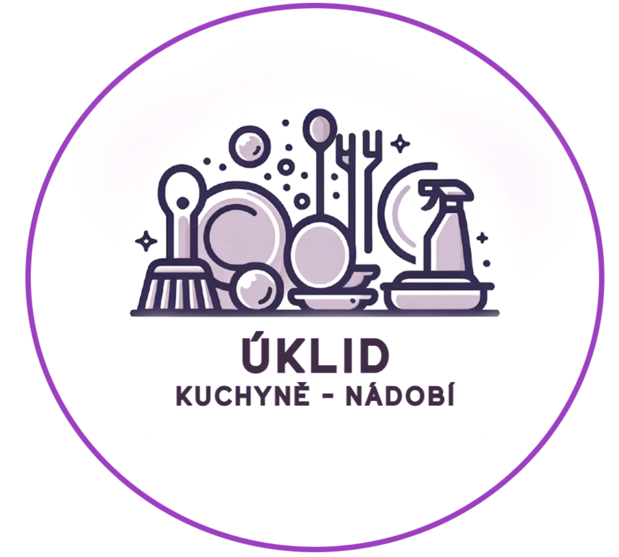 Úklid kuchyně, nádobí